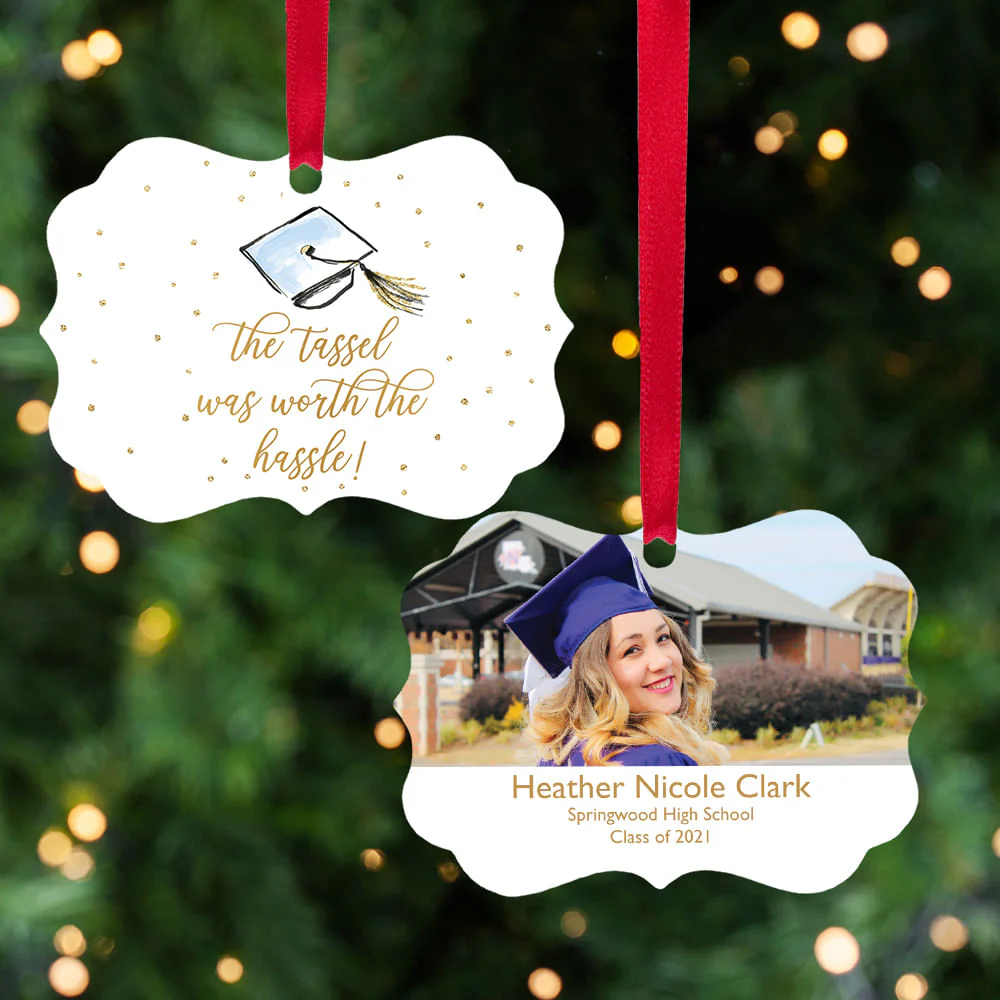 Custom Personalized Photo Ornaments